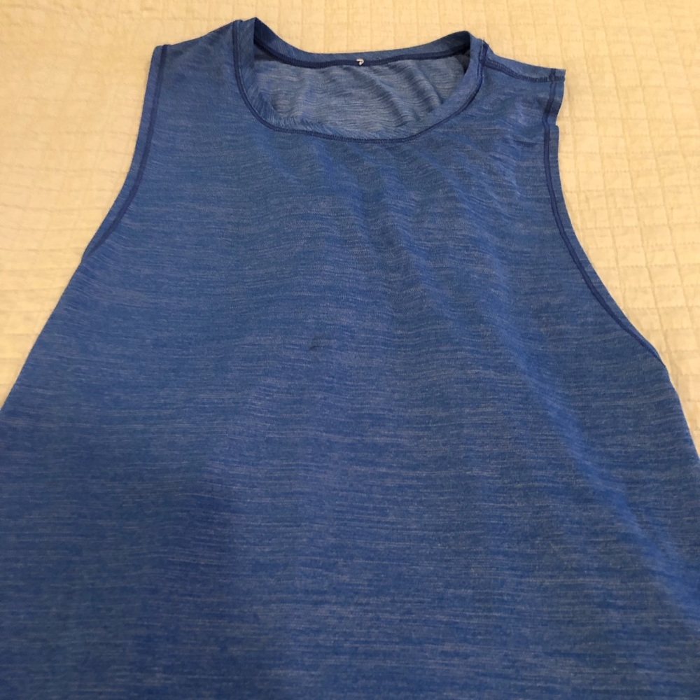 Blue Lululemon Tech Racerback Tank Size 4 EUC